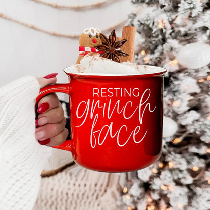 Gia Roma Coffee Mug, Grinch Face Mug
