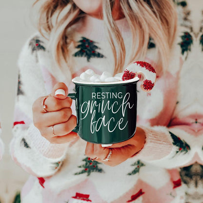 Gia Roma Coffee Mug, Grinch Face Mug