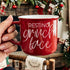 Gia Roma Coffee Mug, Red Grinch Face Mug