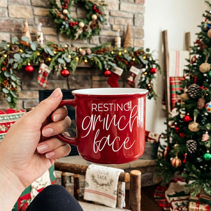 Gia Roma Coffee Mug, Grinch Face Mug