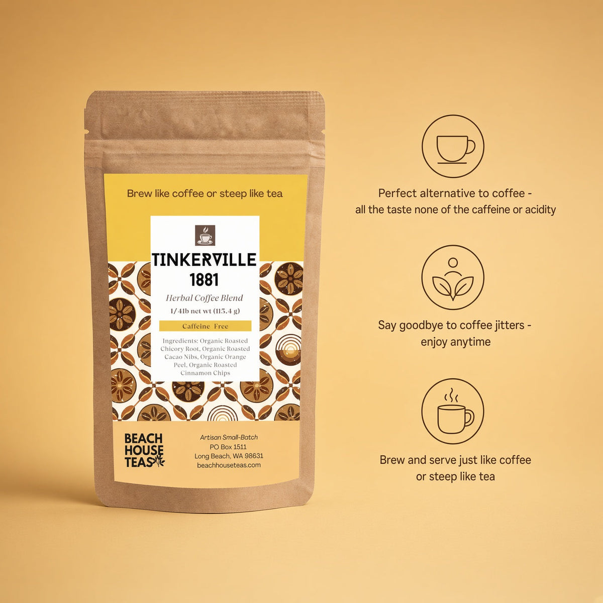 Tinkerville 1881 Herbal Coffee