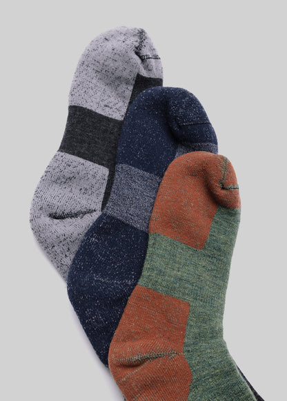 American Trench Socks charcoal / One Size The Wool Hiker Sock