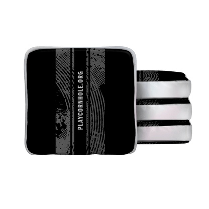 Grunge Black NXT Lumi-Tek Cornhole Bags