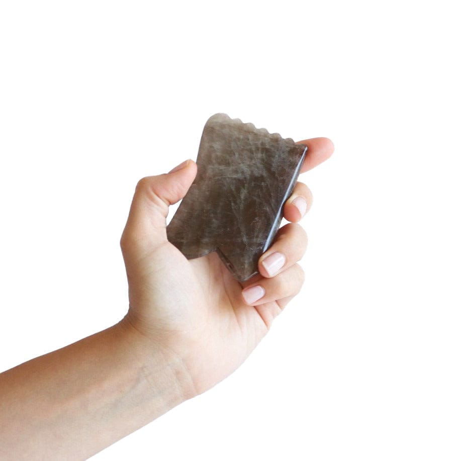 URB APOTHECARY GUA SHA Smokey Quartz Gua Sha Tool