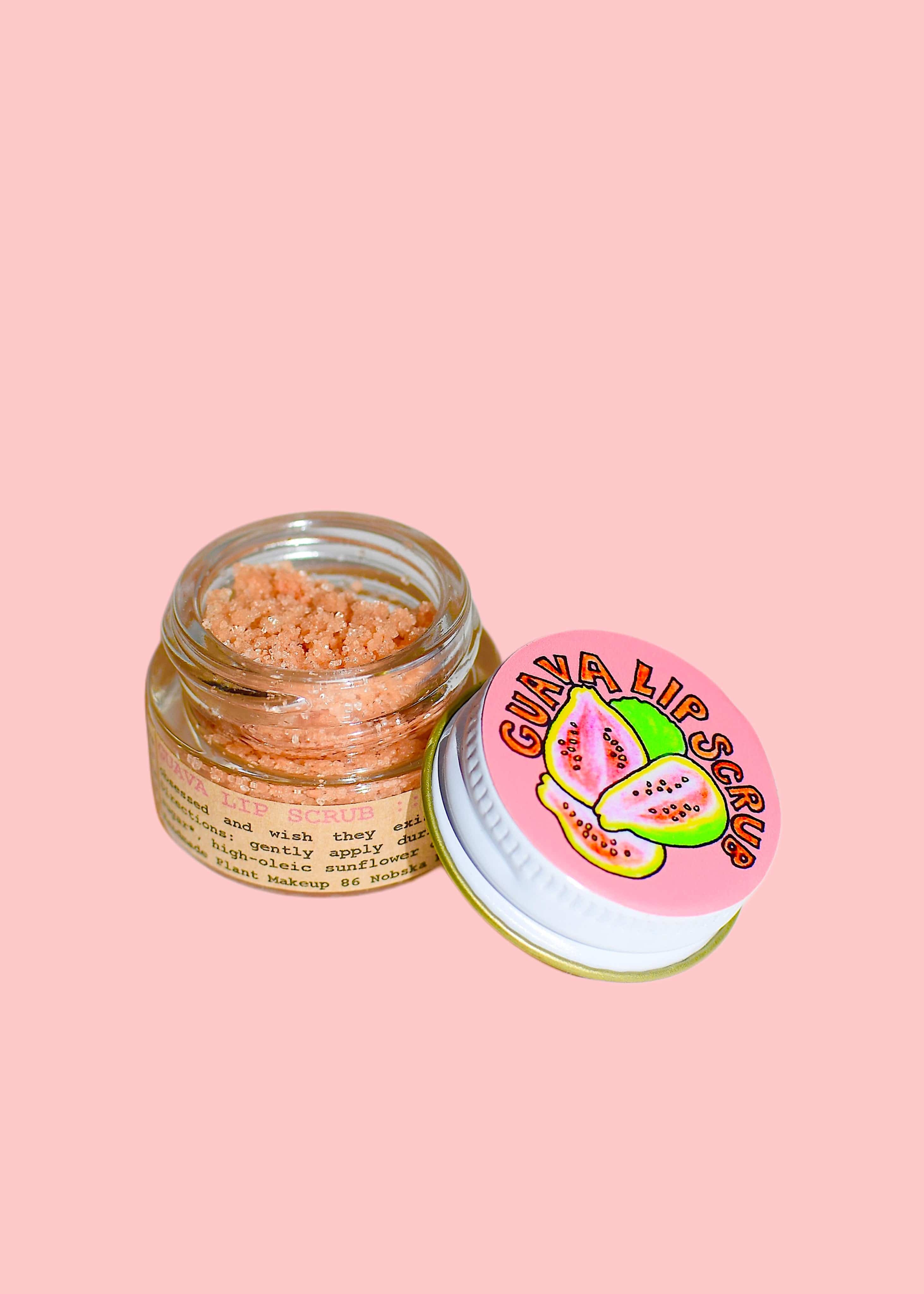 plant makeup Face Makeup Guava Lip Scrub