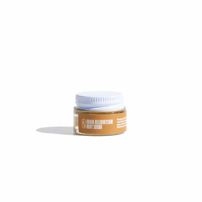 URB APOTHECARY BODY SCRUB .25 oz Sample Guava Helichrysum Illuminating Shea Body Scrub