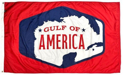Flags Unlimited Red Gulf of America Outdoor Nylon Flag