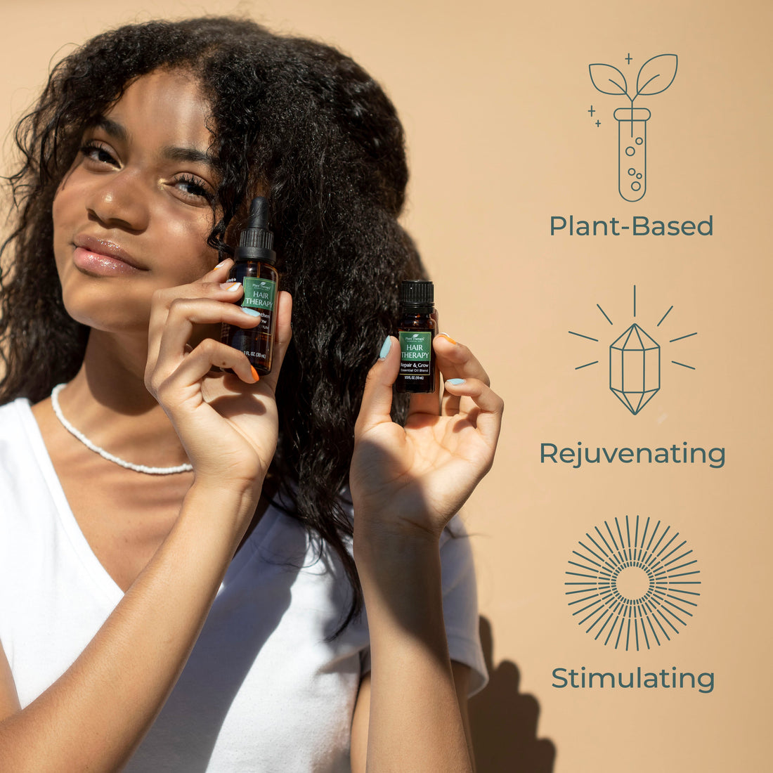 Hair Therapy Blend &amp; Serum Set - My American Goods