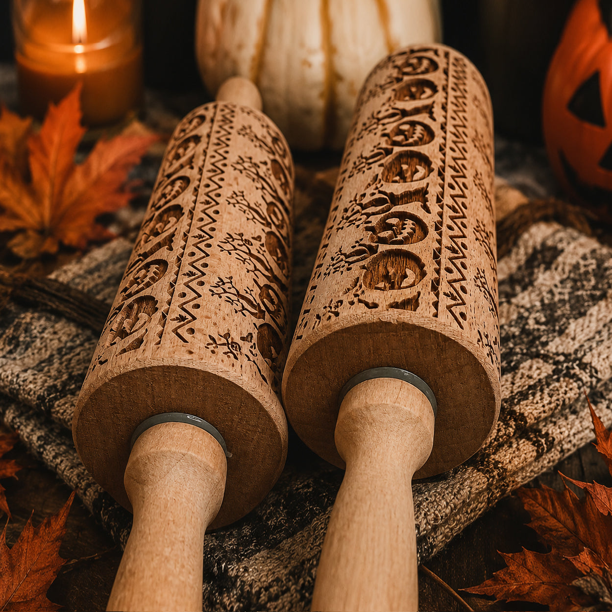 Halloween Rolling Pin Set
