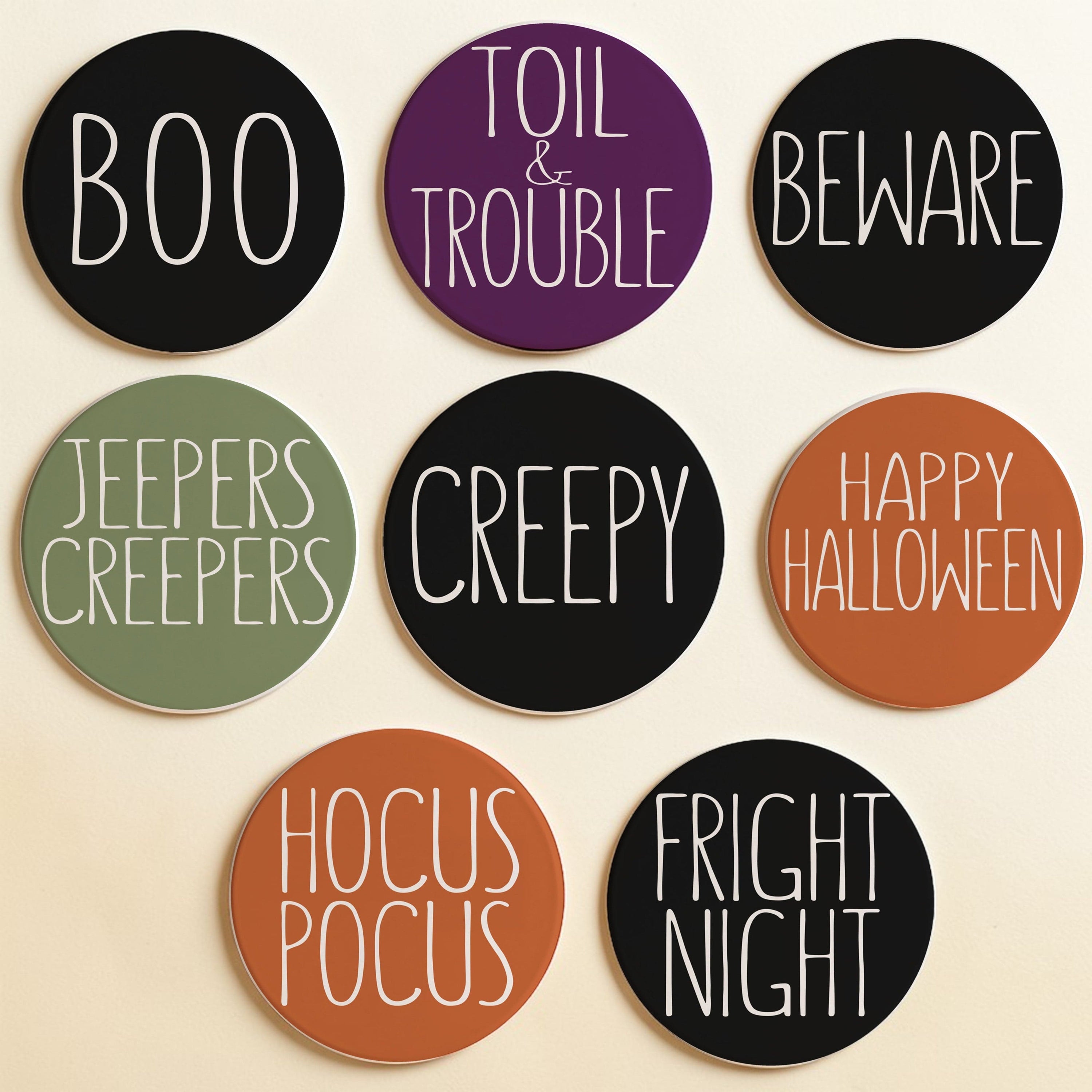 Gia Roma Coaster Halloween Coasters