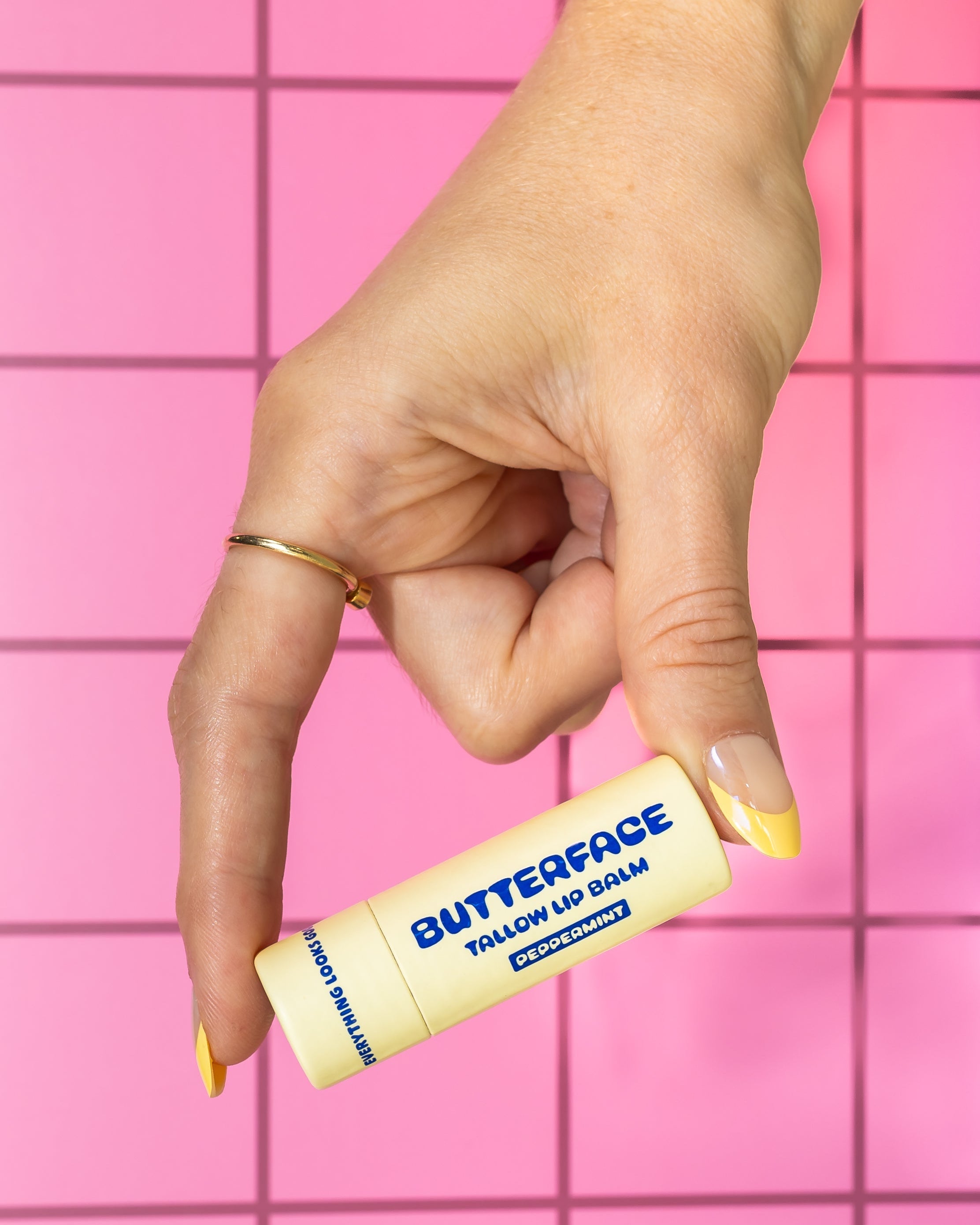 Peppermint Tallow Butter Lip Balm