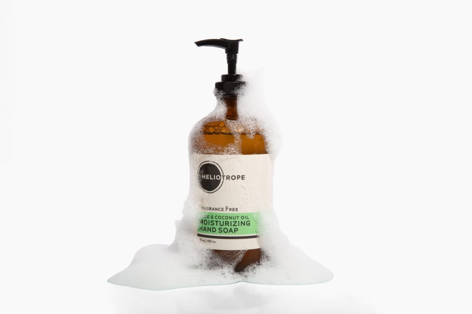Heliotrope SF Hand Soap Aloe &amp; Coconut Oil Moisturizing Liquid Hand Soap