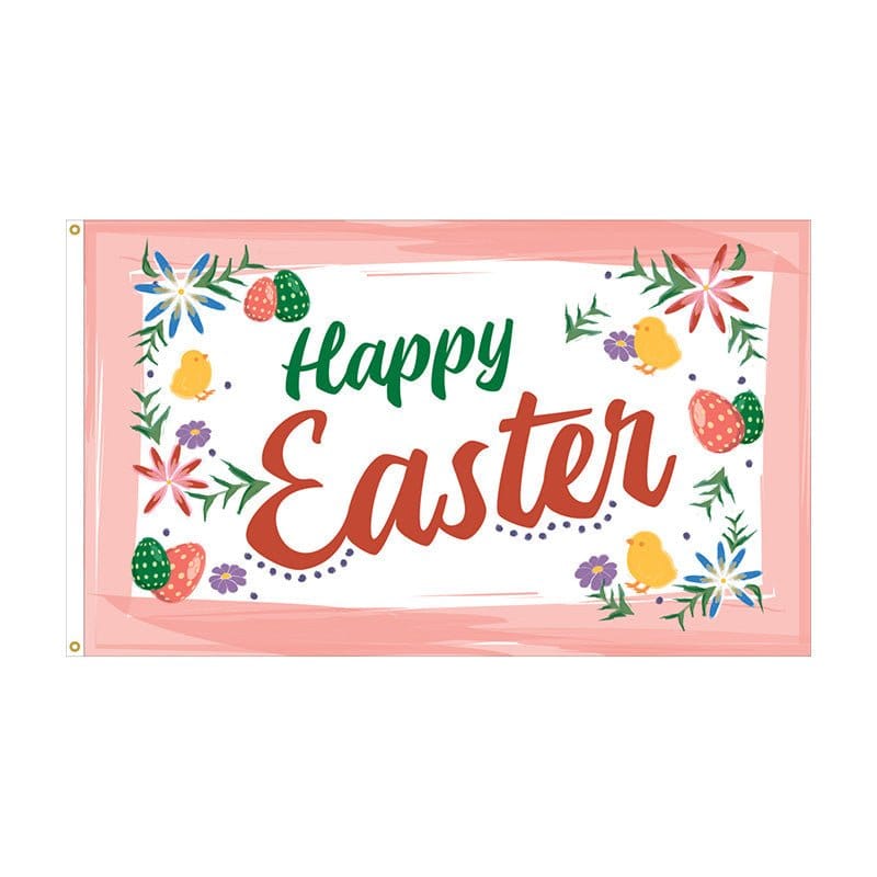 Flags Unlimited Happy Easter Outdoor Garden Flag
