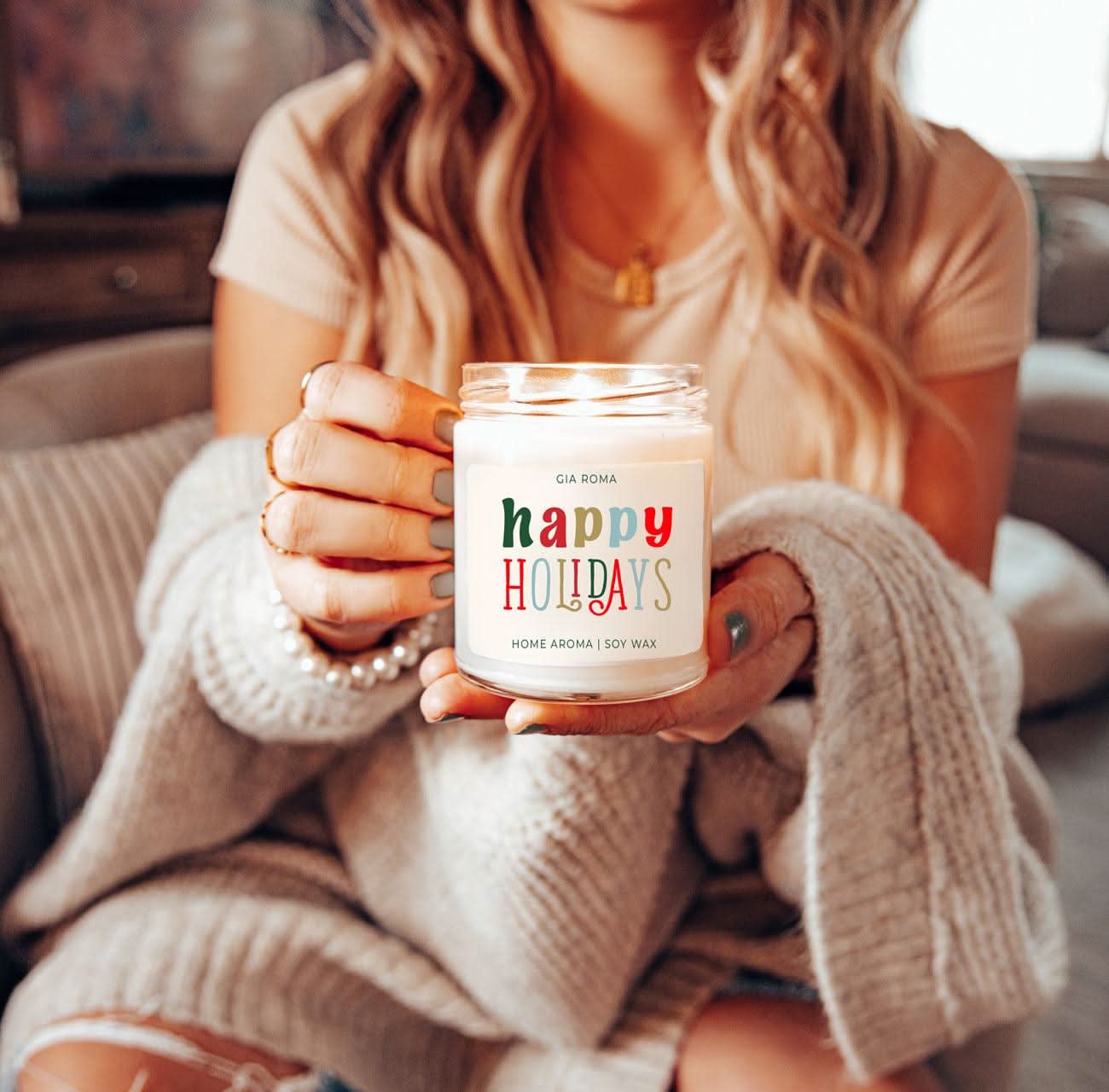 Gia Roma Candle Happy Holiday Candle