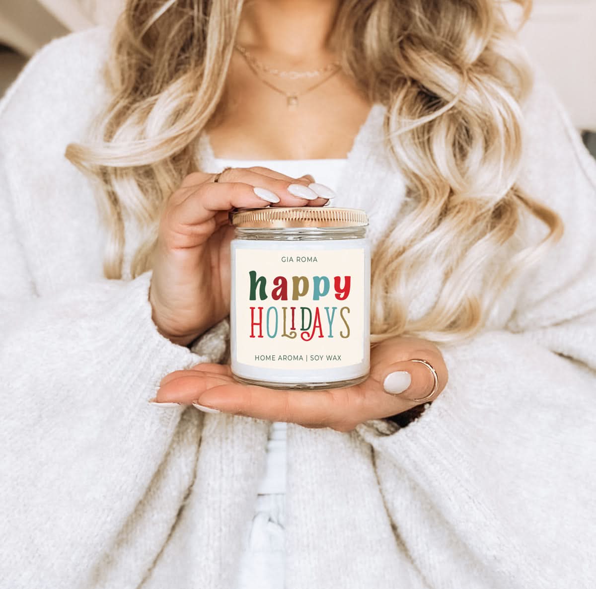 Gia Roma Candle Happy Holiday Candle
