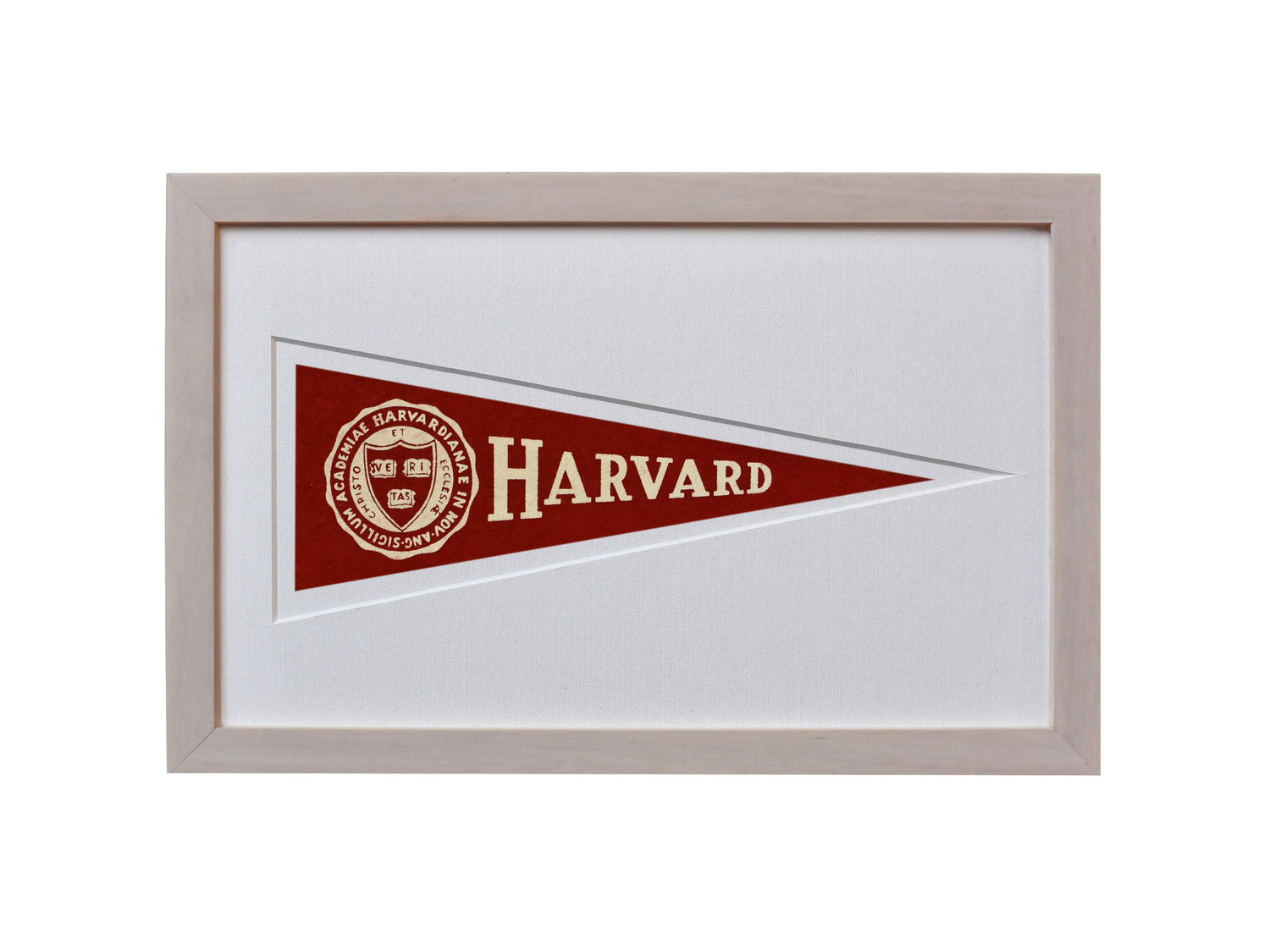 Vintage Harvard University Hormel Pennant