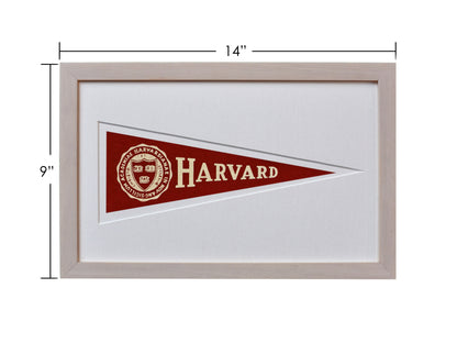 Vintage Harvard University Hormel Pennant