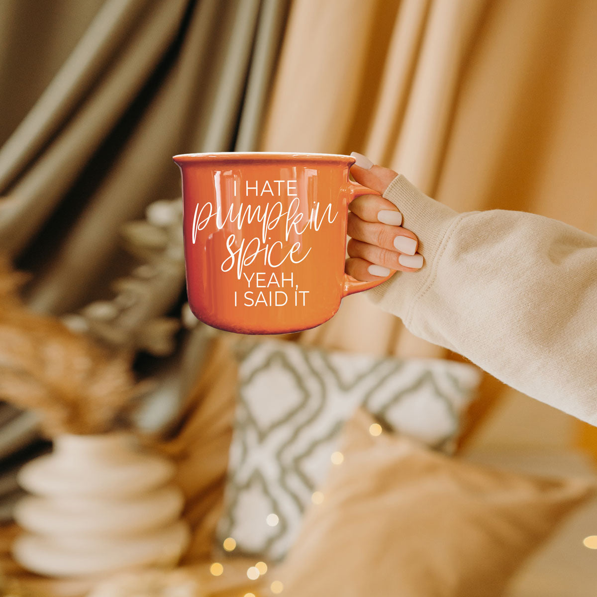 Hate Pumpkin Mug