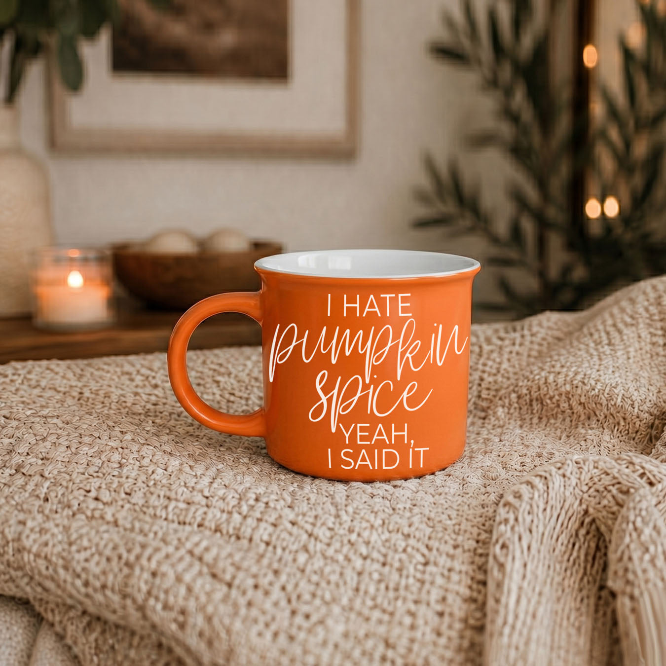 Hate Pumpkin Mug