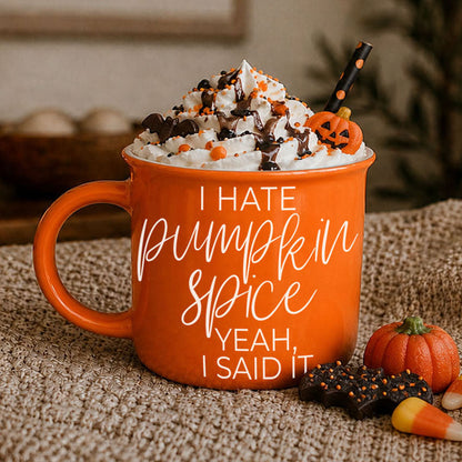 Hate Pumpkin Mug