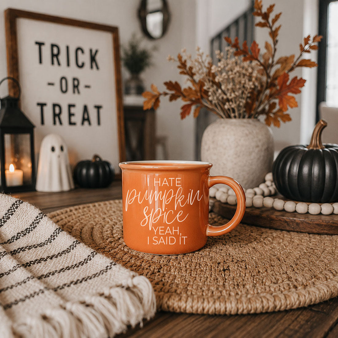 Hate Pumpkin Mug