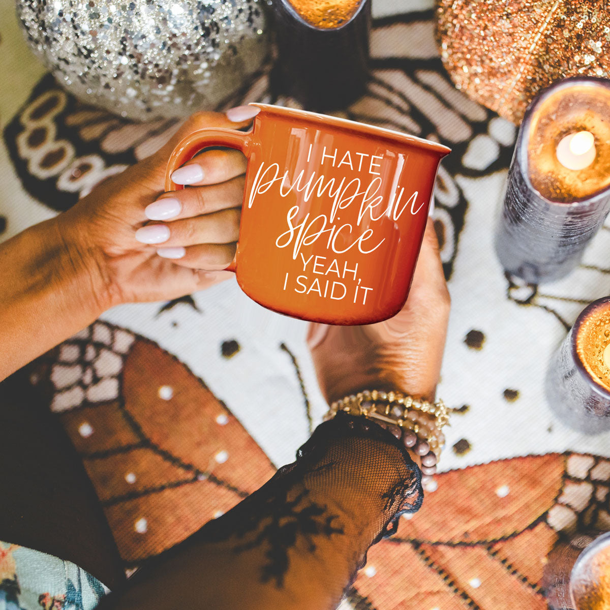 Hate Pumpkin Mug