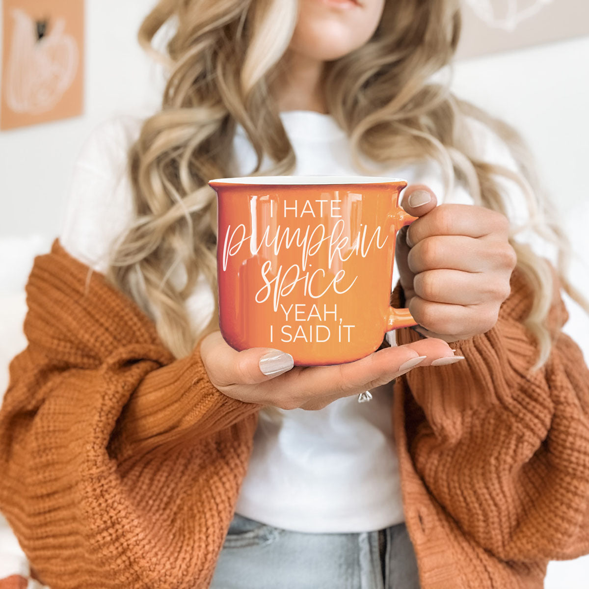 Hate Pumpkin Mug