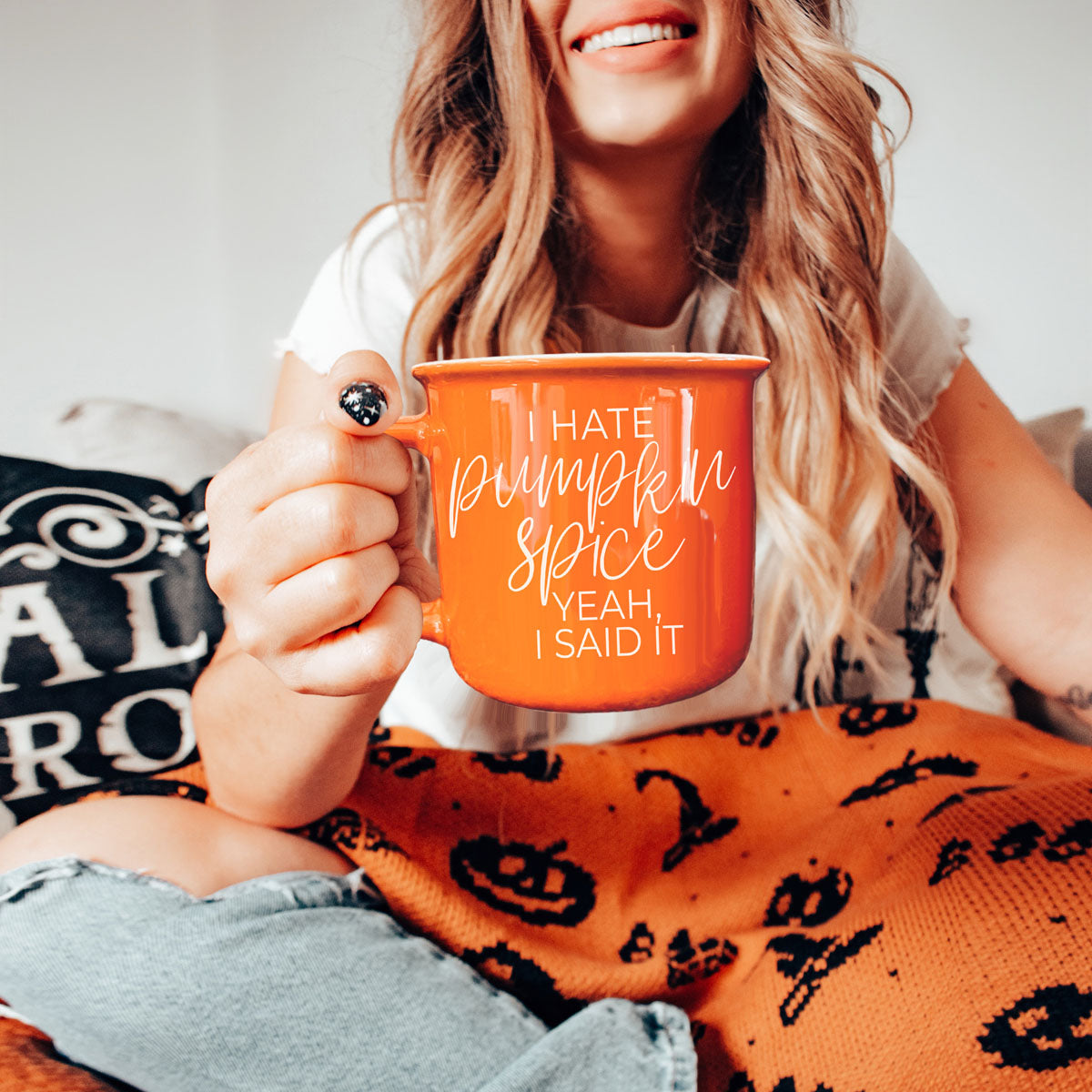Hate Pumpkin Mug