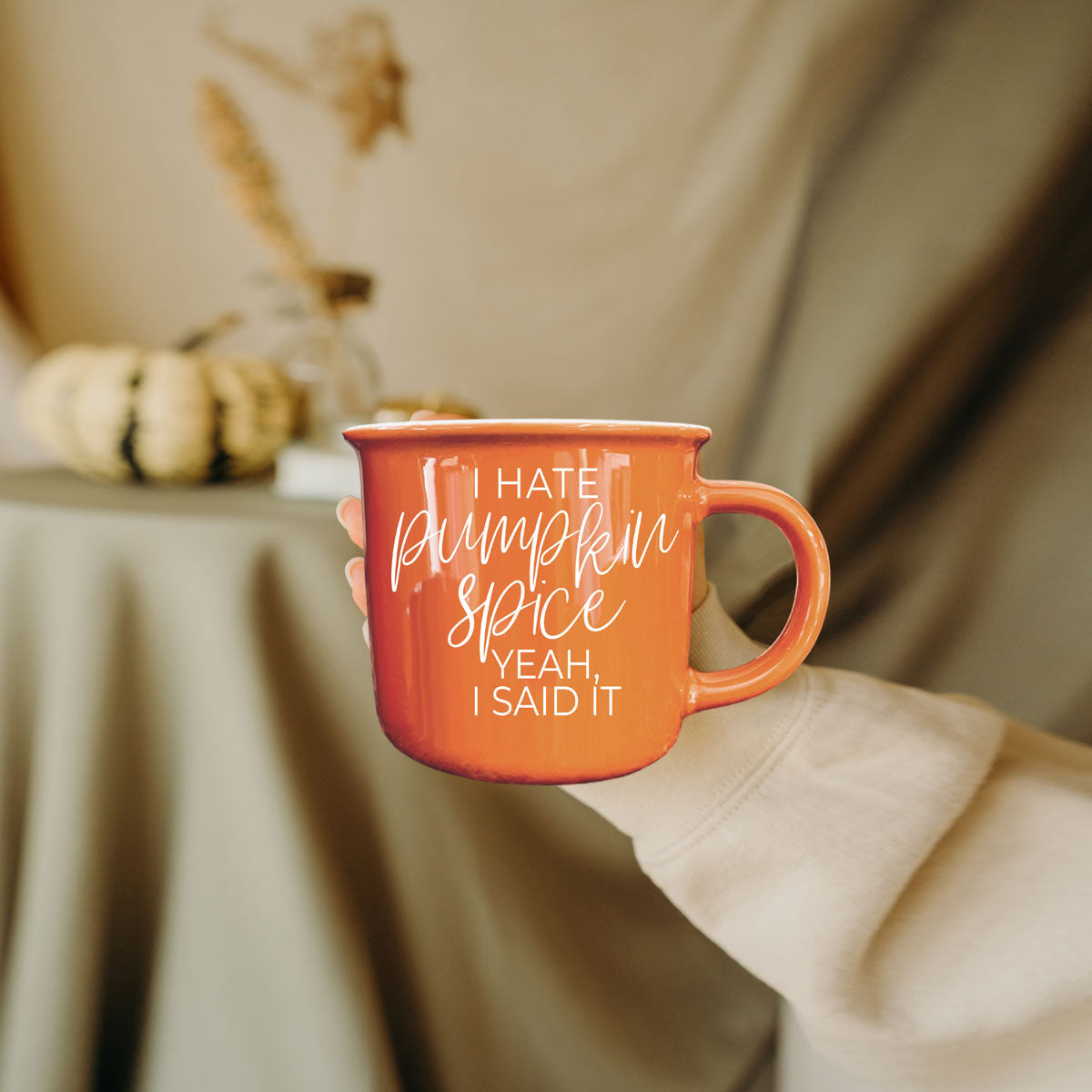 Hate Pumpkin Mug