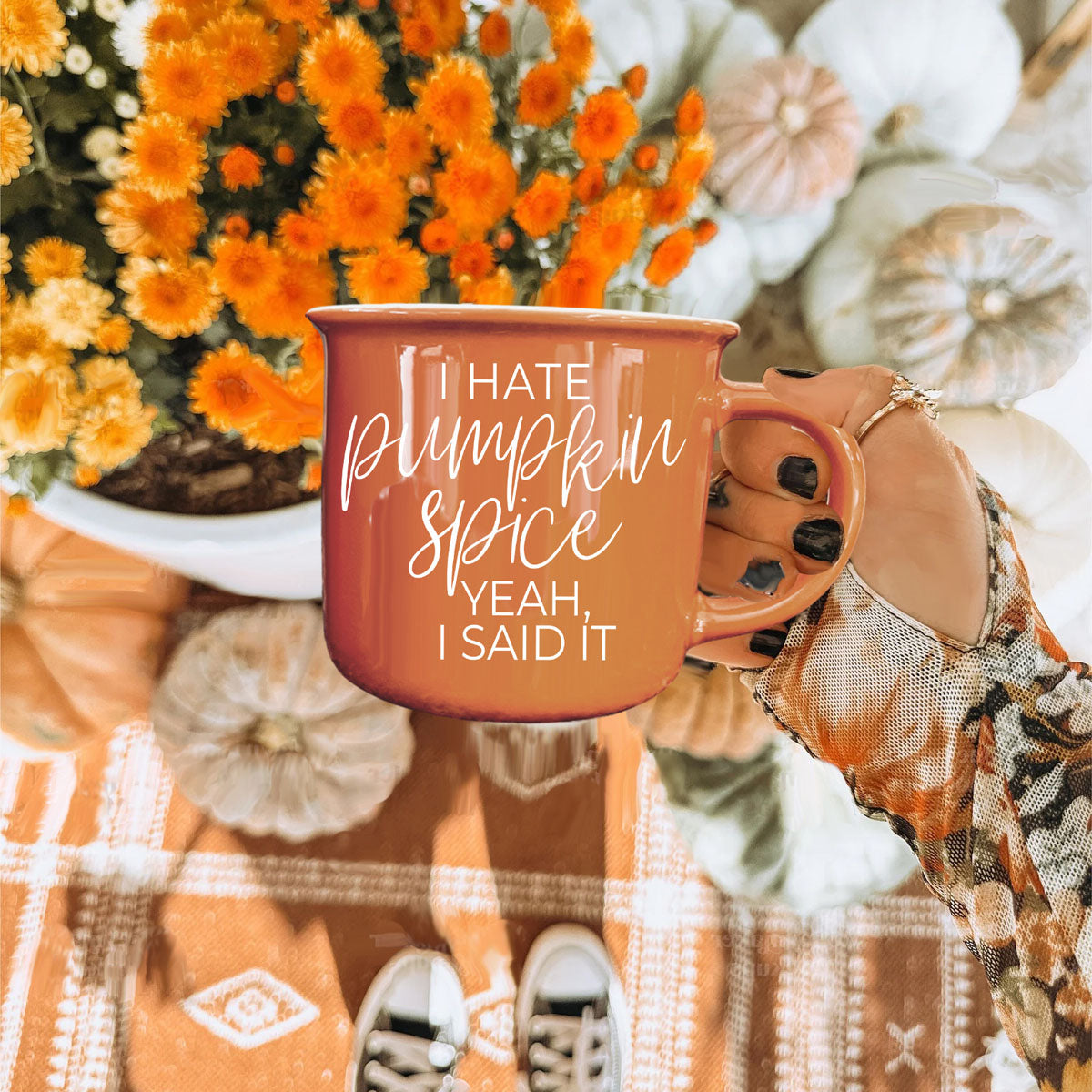 Hate Pumpkin Mug