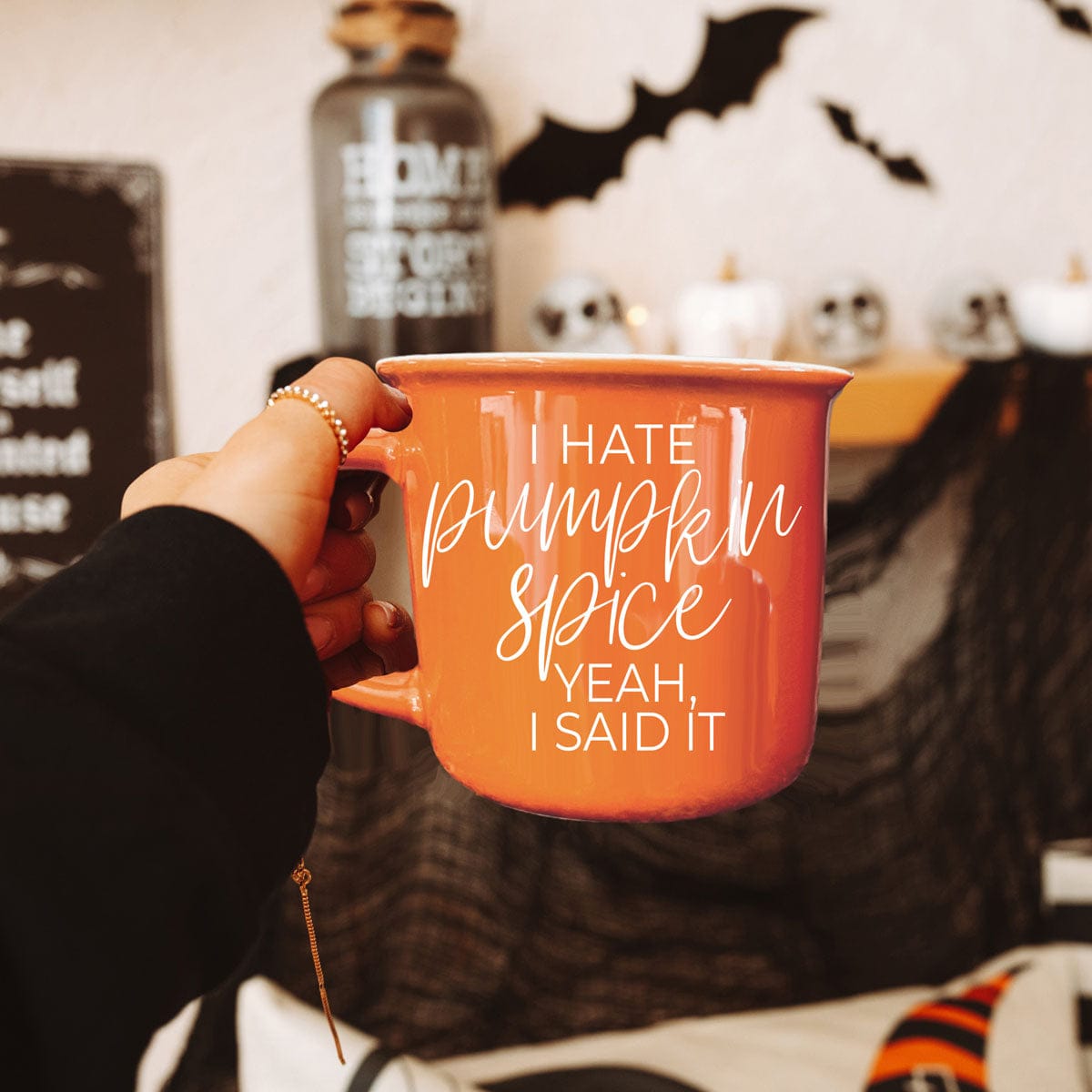 Gia Roma Coffee Mug Hate Pumpkin Mug