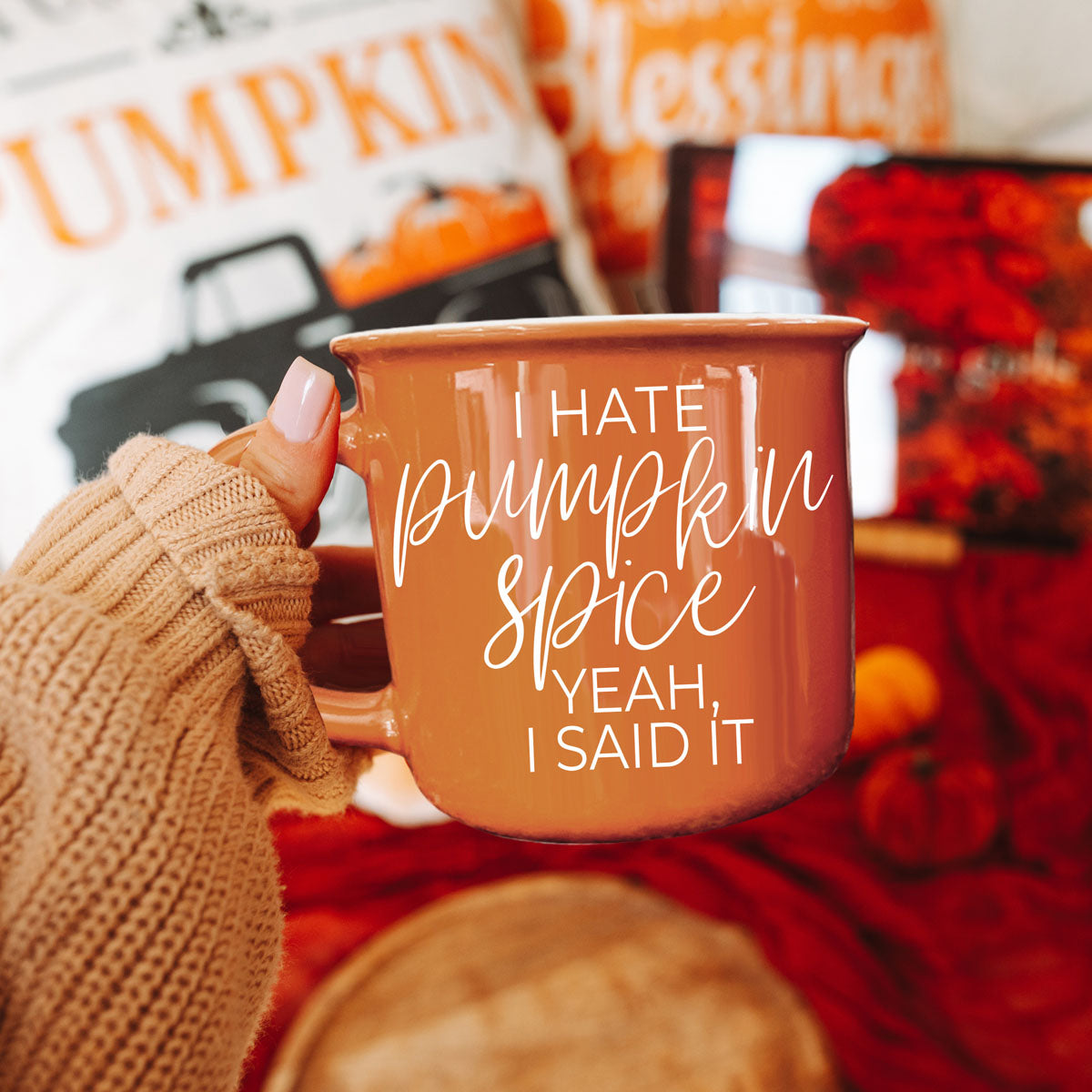 Hate Pumpkin Mug