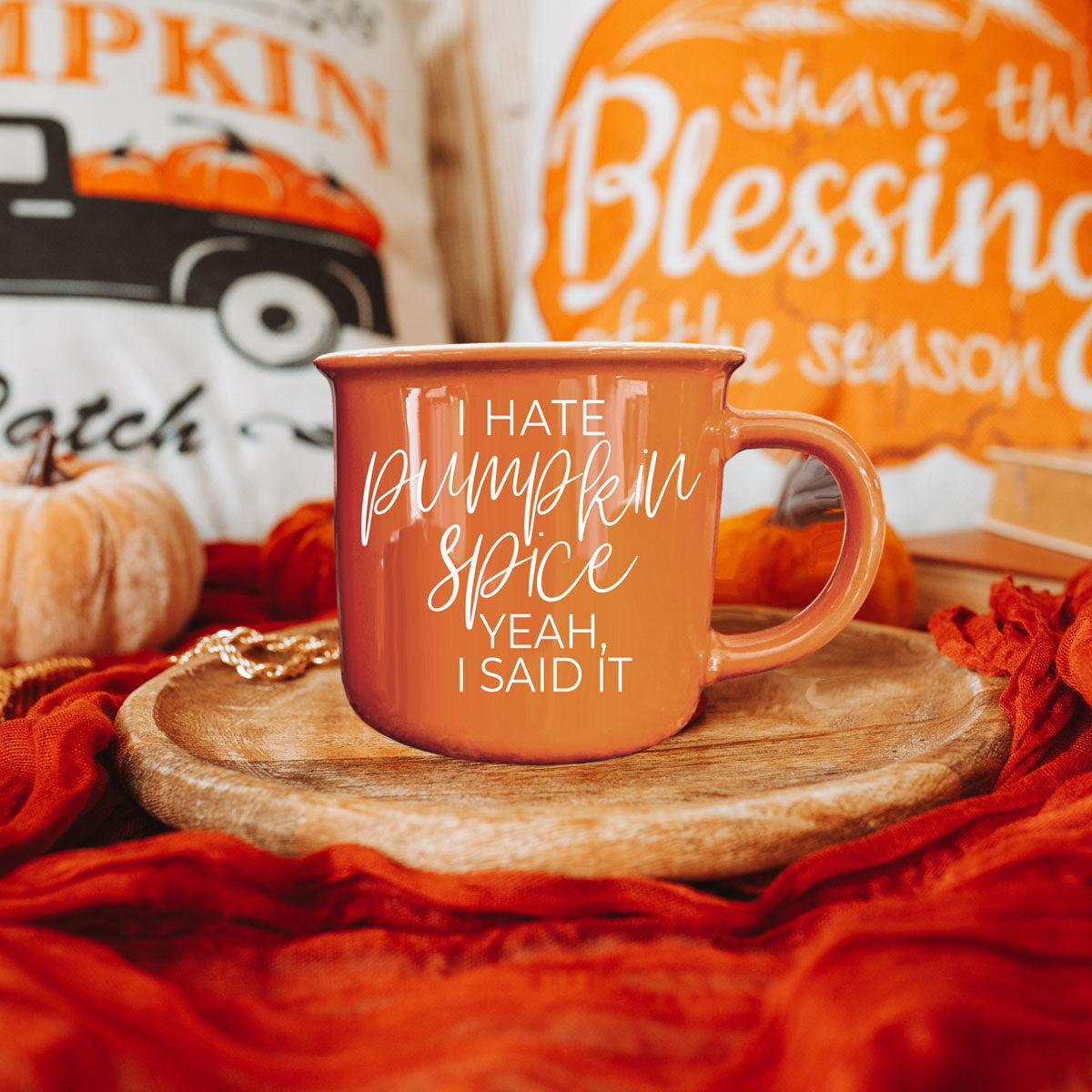 Hate Pumpkin Mug