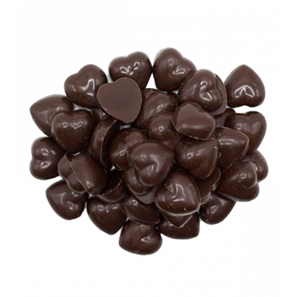 Raw Mint Chocolate Hearts