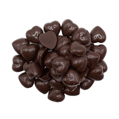 Raw Mint Chocolate Hearts