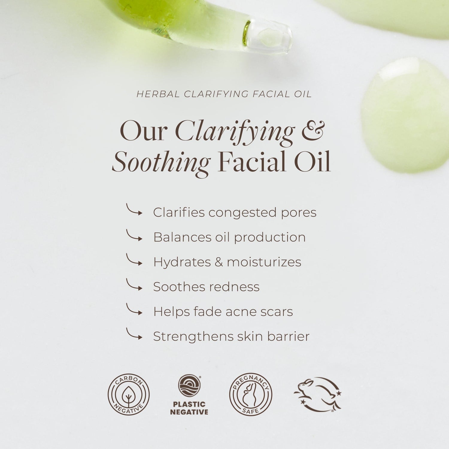Herbal Clarifying Facial Oil
