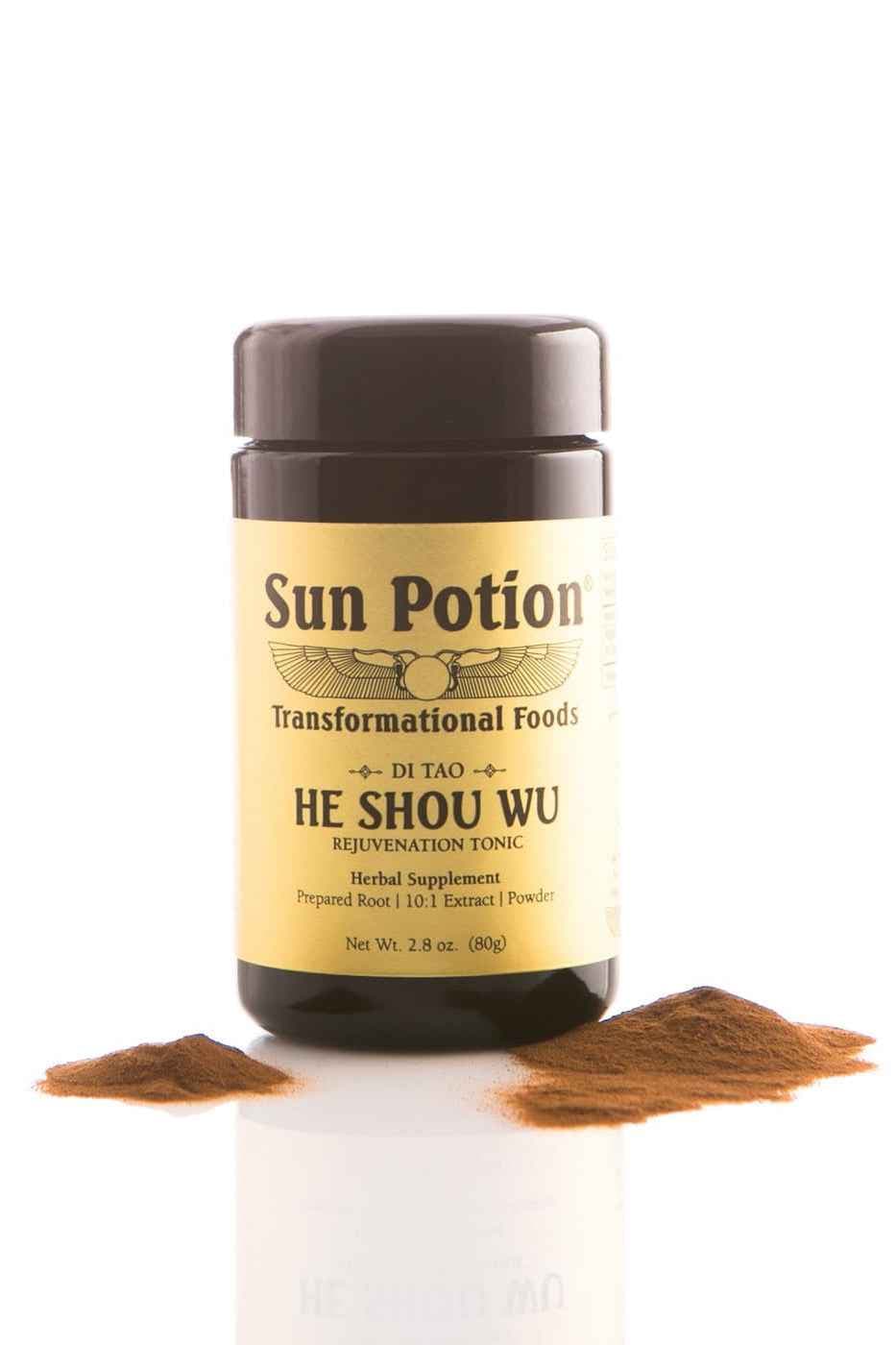 Sun Potion Adaptogen 80g Jar He Shou Wu (Wildcrafted)