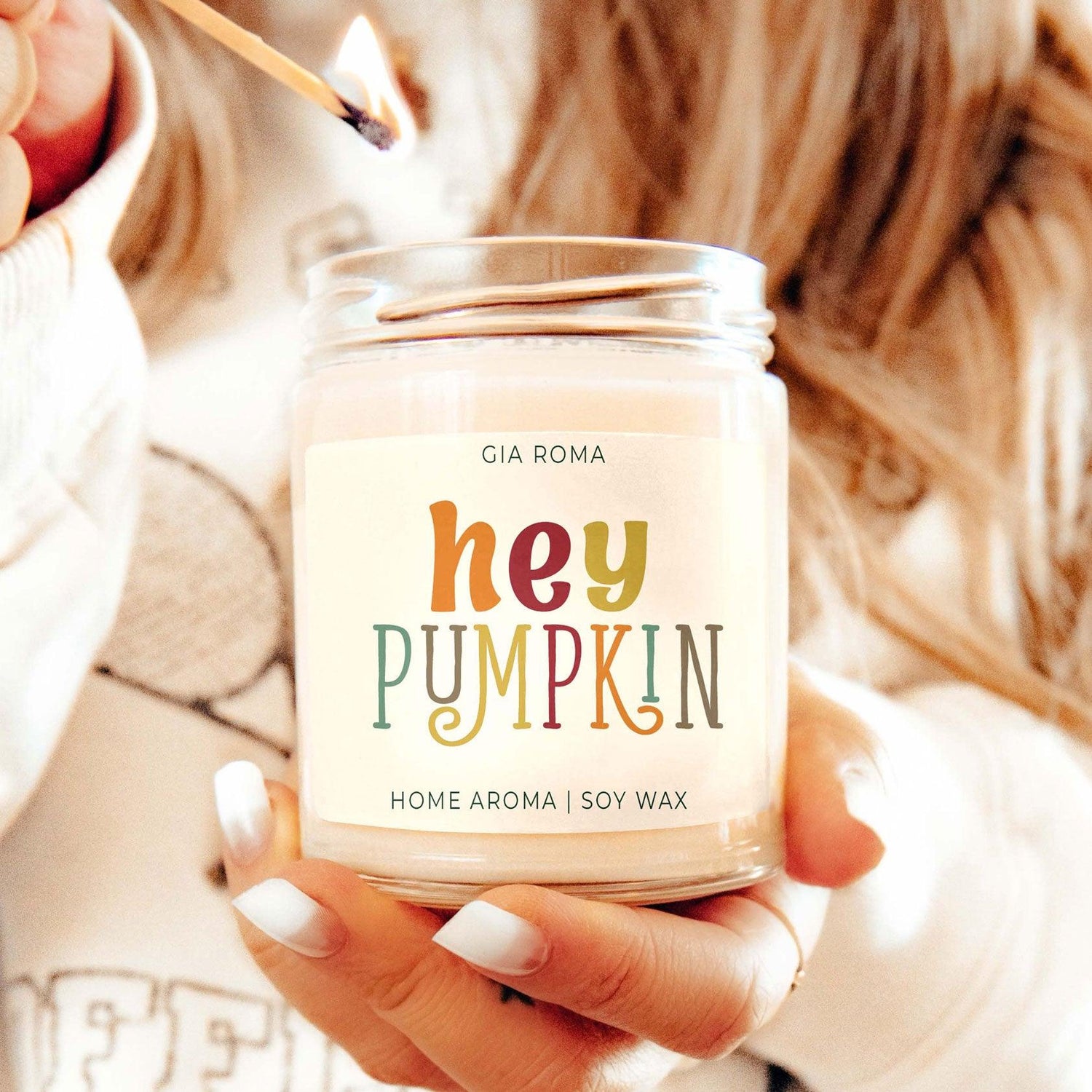 Baked Pumpkin Candle - My American Goods