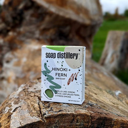 Soap Distillery Bar Soap Hinoki + Fern Bar Soap