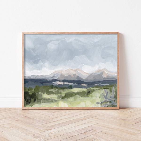 Katie Garrison Art Print "Home in the Valley" Art Print