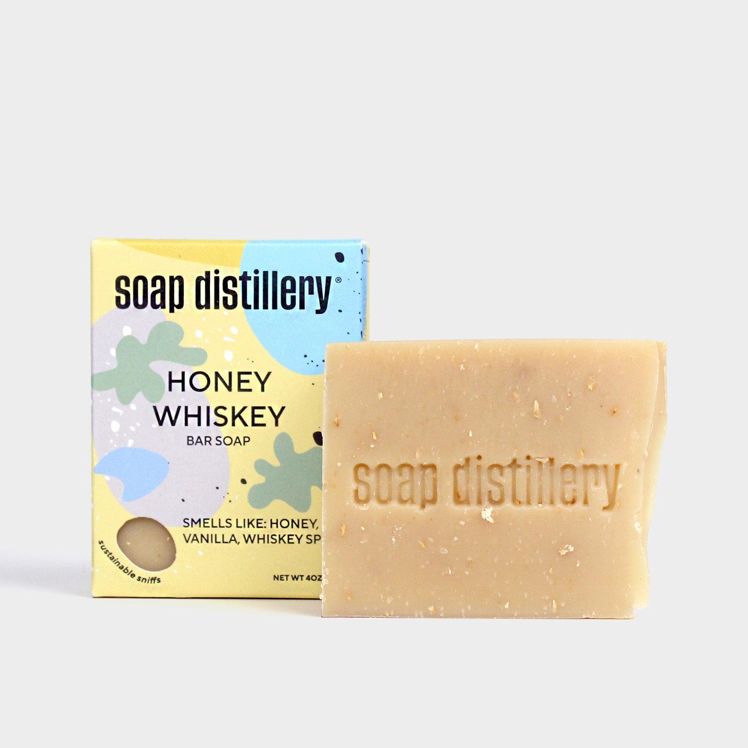 Soap Distillery Bar Soap Honey Whiskey Bar Soap
