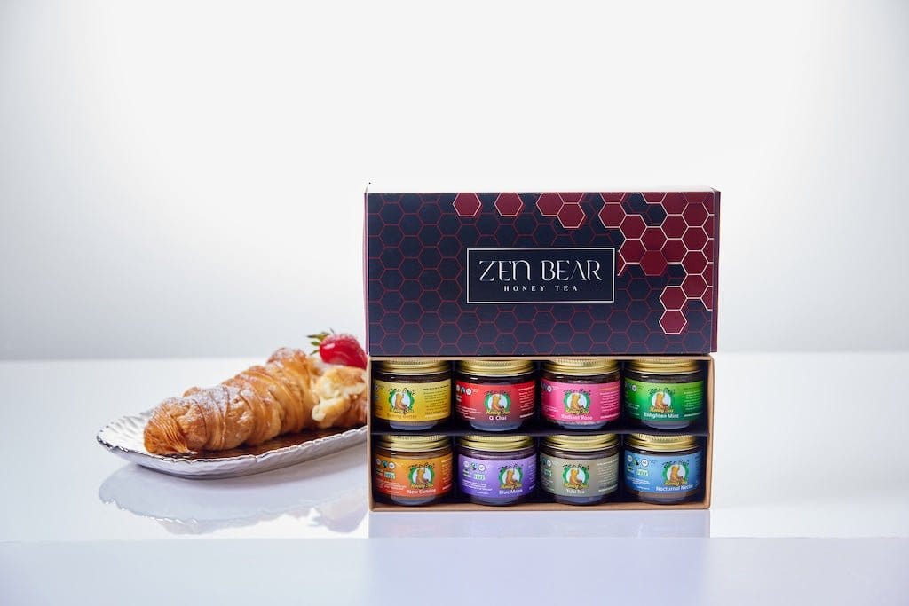 Honey Tea Gift Box – 8 Natural Blends