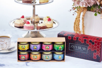 Honey Tea Gift Box – 8 Natural Blends