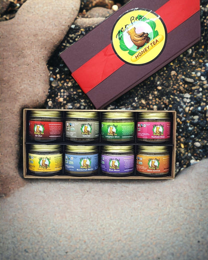 Honey Tea Gift Box – 8 Natural Blends