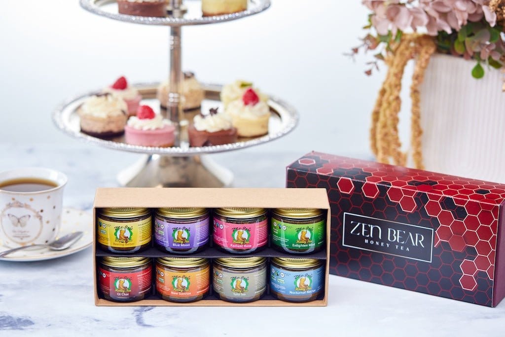 Honey Tea Gift Box – 8 Natural Blends