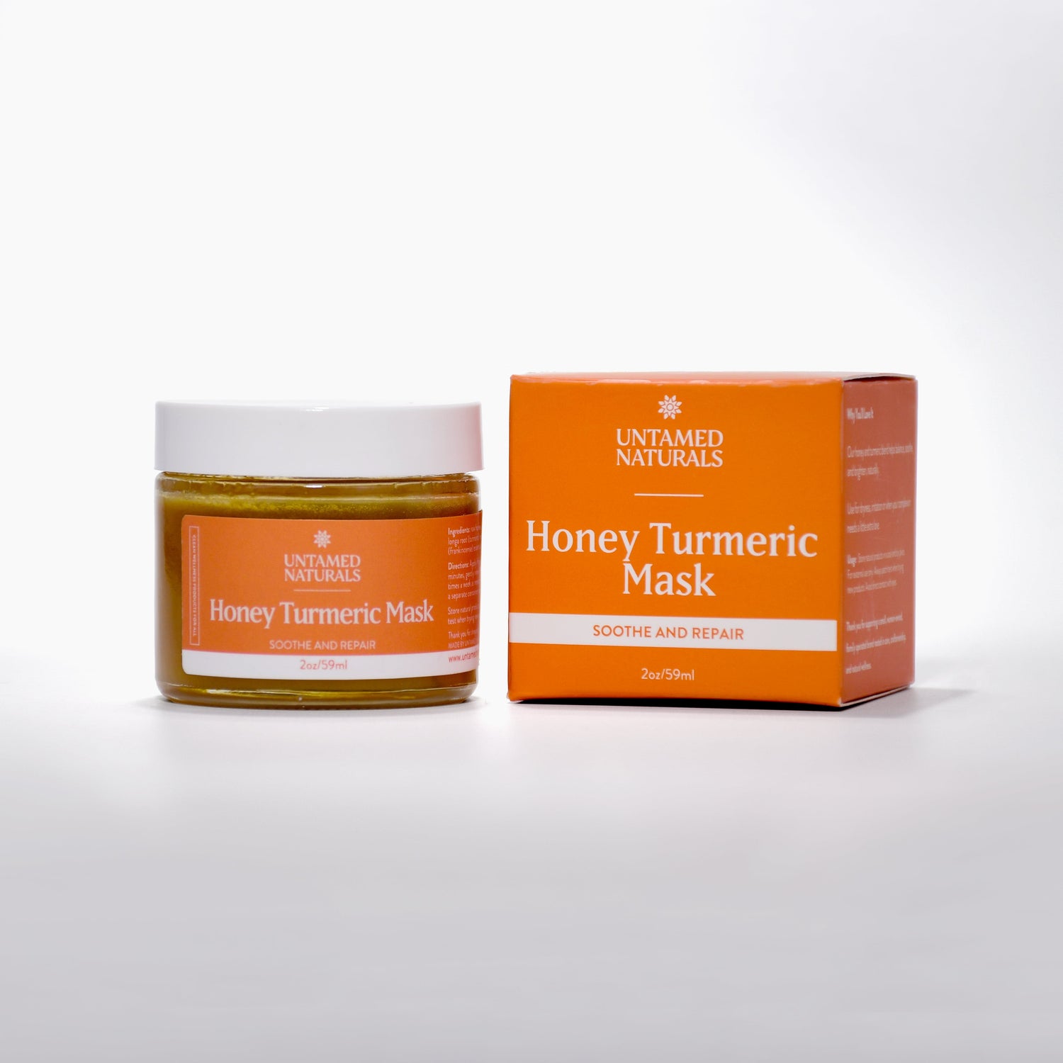 UnTamed Naturals All Products Honey Turmeric Mask