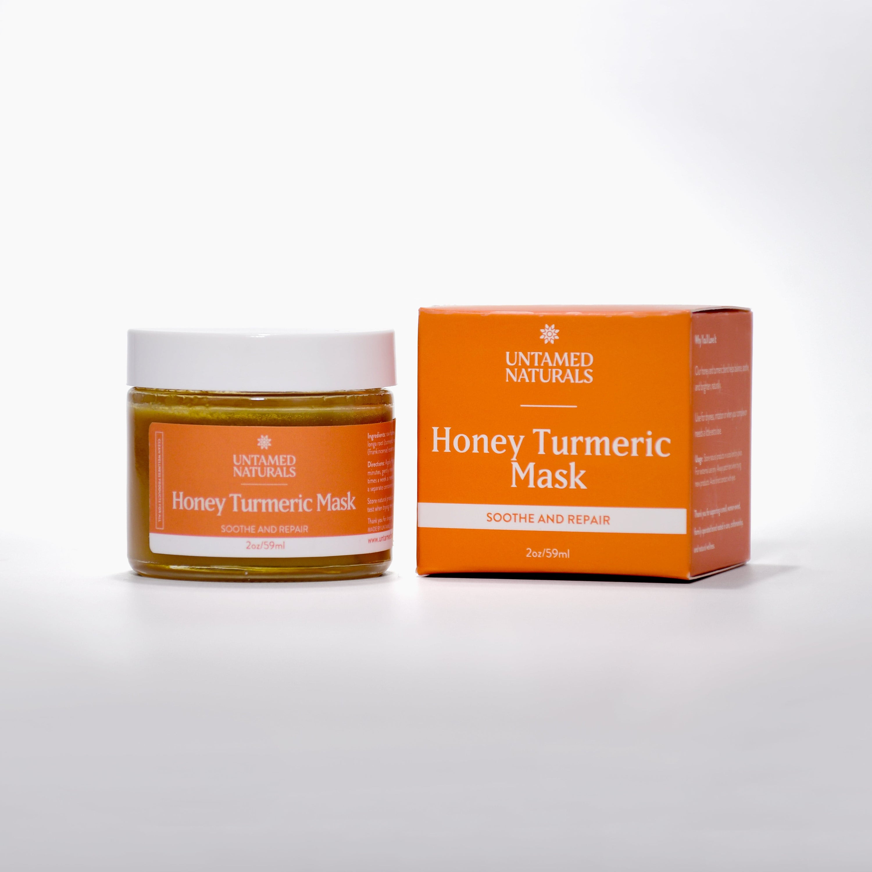 UnTamed Naturals All Products Honey Turmeric Mask