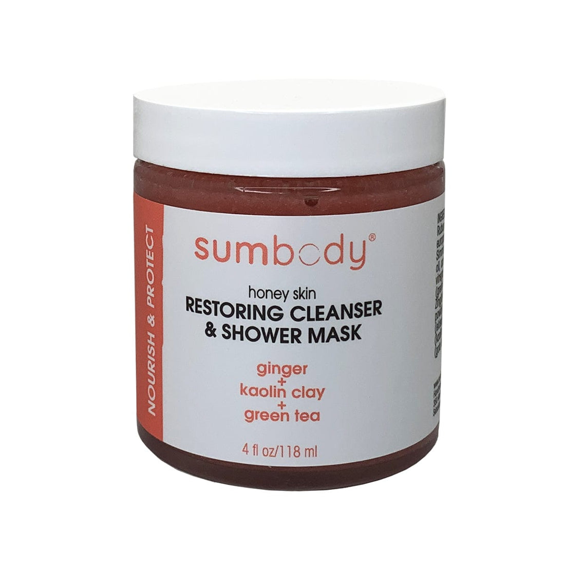 Sumbody Skincare 4 FL OZ Honey Skin Restoring Cleanser &amp; Shower Mask