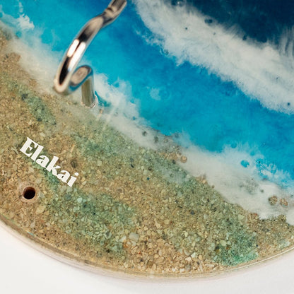 Hook and Ring Toss Game with Resin and Epoxy Finish | The Beach Hook and Ring Game