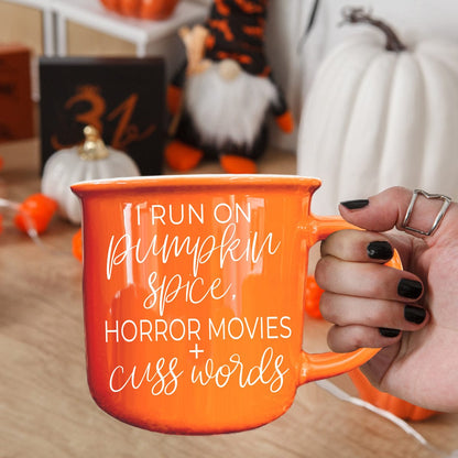 Pumpkin + Horror Mug